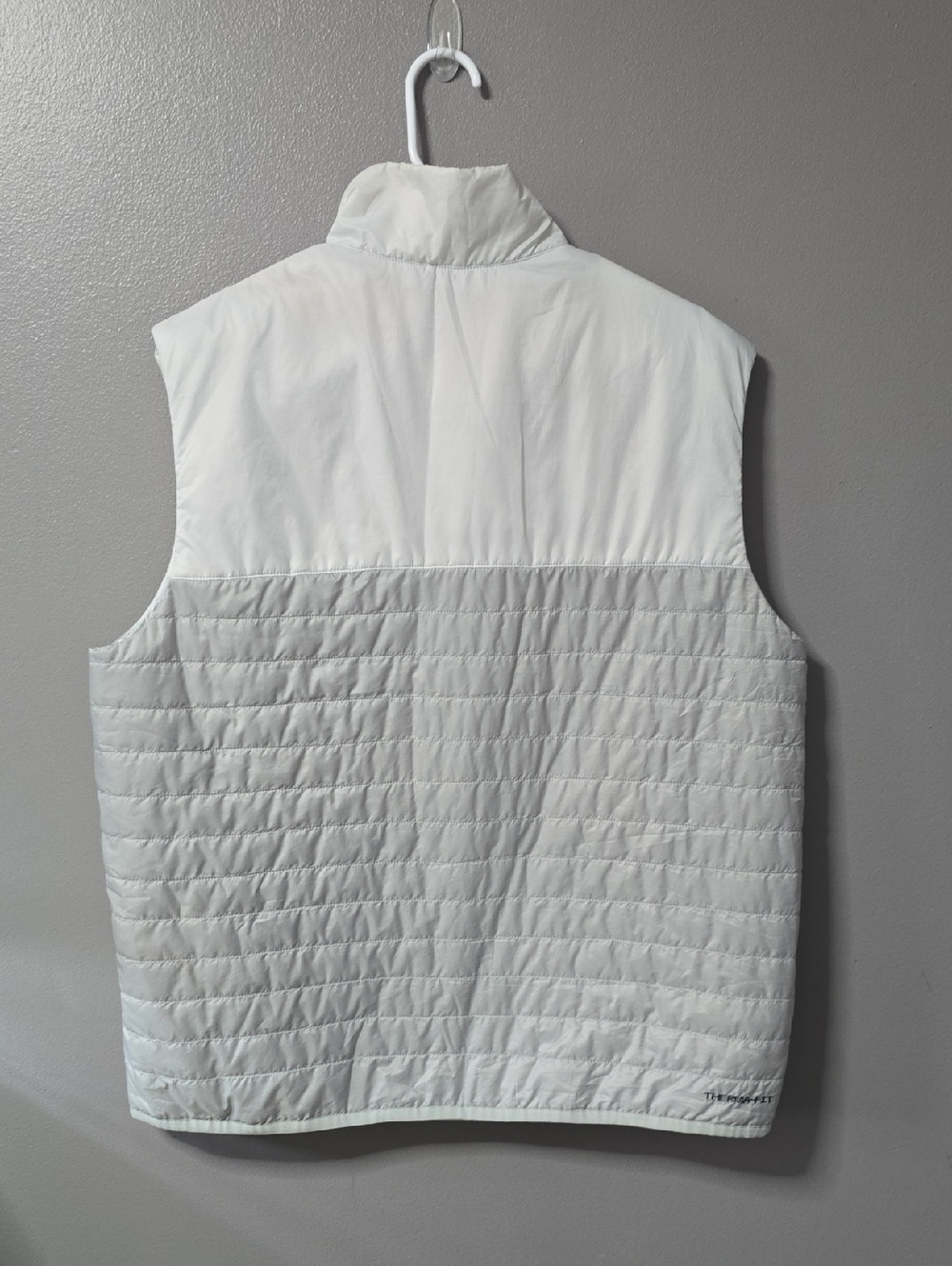 Nike Men's Large Therma Fit White Quilted Puffer Vest - Picture 3 of 4